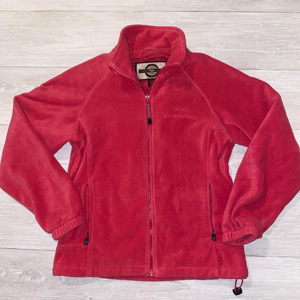 Starbucks pink zip up ☕️💗